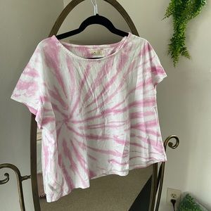 Madewell Tie Dye Cotton Shirt